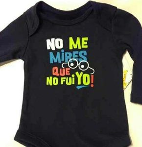 NEW! Baby bodysuit with slogan